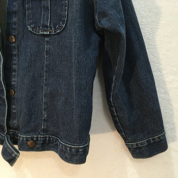 Bill Blass Twill Jean Jacket Vintage - Picture 9 of 16